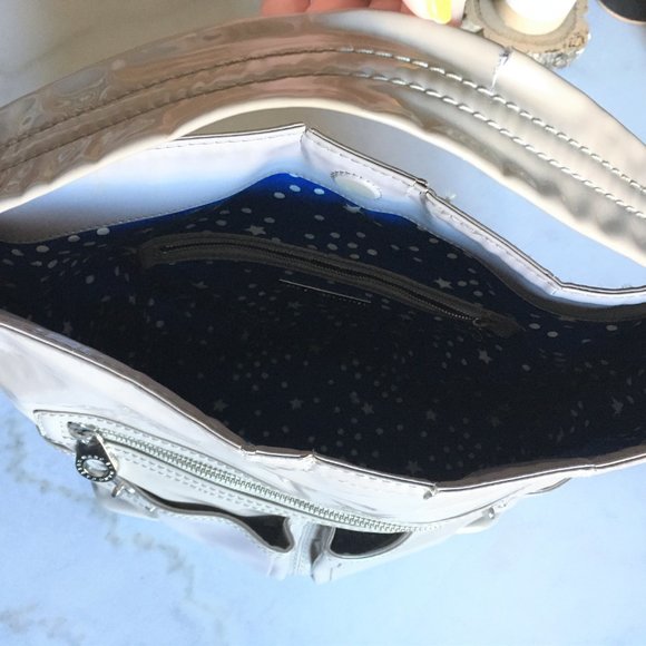 Marc Jacobs patent leather nude taupe shoulder bag / purse - Picture 10 of 16